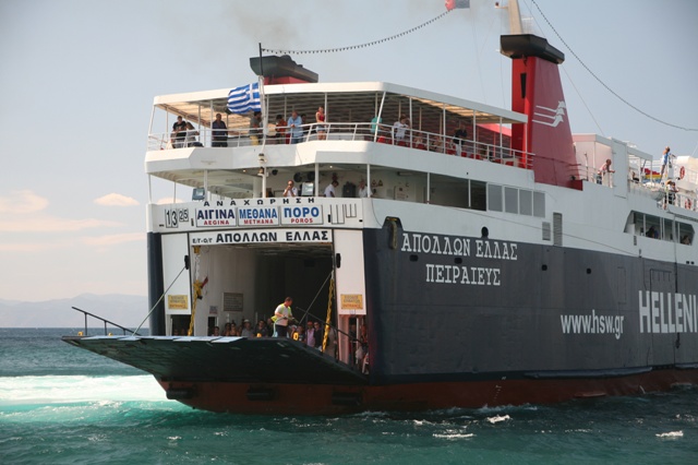 Aegina Island - Hellenic Seaways island ferry
